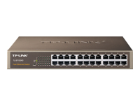 TP-LINK 24-port 10/100M Switch 24 10/100M RJ45 ports 13-inch steel case