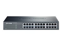 TP-LINK 24-Port Gigabit Easy Smart Switc 24 10/100/1000Mbps RJ45 ports MTU/Port/Tag-based VLAN QoS IGMP Snooping