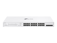 TP-LINK 28-Port Gigabit Smart Switch with 24-Port PoE+