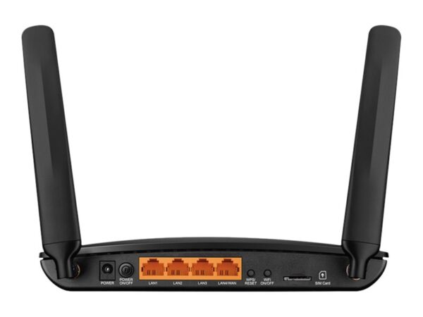 TP-LINK 300Mbps Wireless N 4G LTE Router build-in 150Mbps 4G LTE modem with 3×10/1