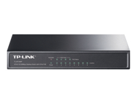 TP-LINK 8-port 10/100M PoE Switch 8 10/100M RJ45 ports including 4 PoE ports steel case