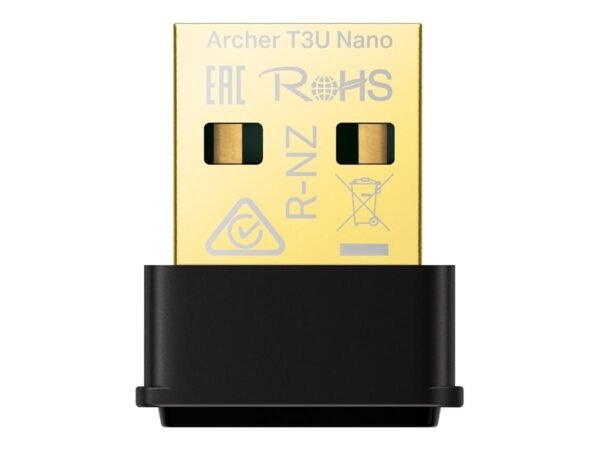TP-LINK AC1300 Mini Dual Band Wi-Fi USB Adapter 867Mbps at 5GHz + 400Mbps at 2.4GHz USB 3.0 MU-MIMO