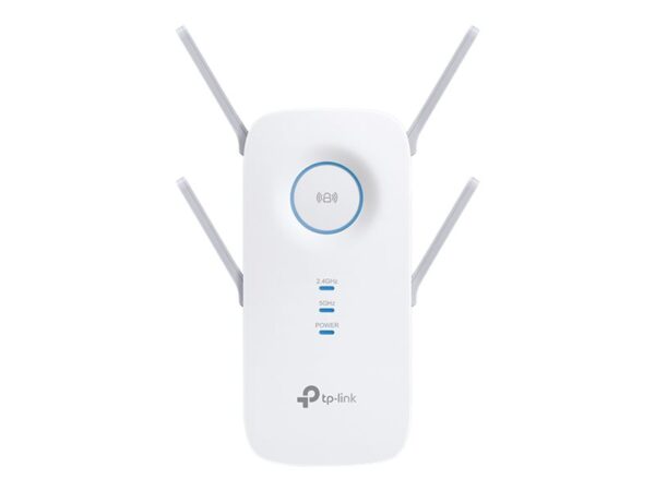 TP-LINK AC2600 Dual Band WLAN Repeater für Wandmontage MediaTek 1733Mbit/s mit 5GHz + 800Mbit/s mit 2.4GHz 802.11ac/a/b/g/n 1×10/100