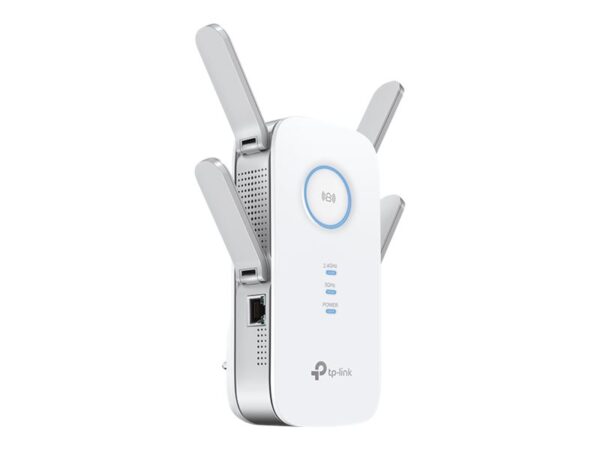 TP-LINK AC2600 Dual Band WLAN Repeater für Wandmontage MediaTek 1733Mbit/s mit 5GHz + 800Mbit/s mit 2.4GHz 802.11ac/a/b/g/n 1×10/100