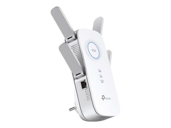TP-LINK AC2600 Dual Band WLAN Repeater für Wandmontage MediaTek 1733Mbit/s mit 5GHz + 800Mbit/s mit 2.4GHz 802.11ac/a/b/g/n 1×10/100