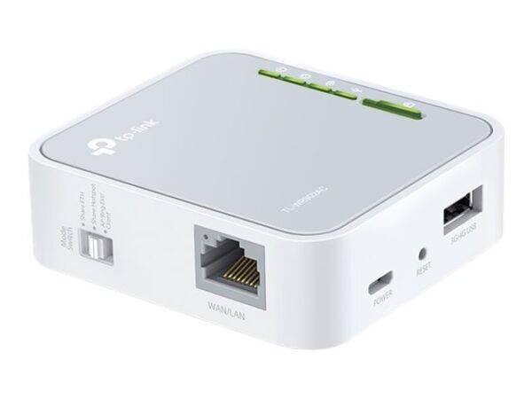 TP-LINK AC750 Dual Band Wireless Mini Pocket Router Qualcomm 2T2R (2.4GHz) 1T1R 5GHz 433Mbps at 5GHz + 300Mbps at 2.4GHz 802.11ac/a