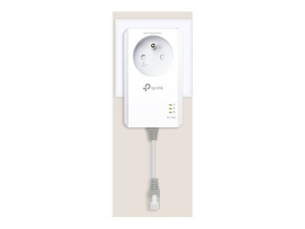 TP-LINK AV1000 Passthrough Powerline KIT Broadcom 1 Gigabit Port