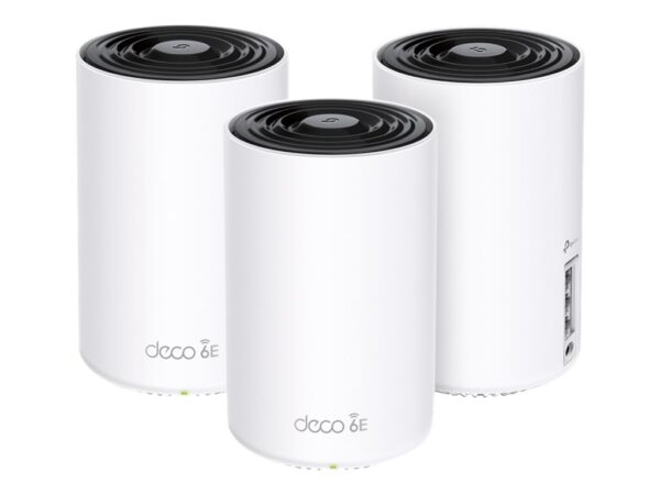 TP-LINK AXE5400 Whole Home Mesh Wi-Fi 6E System Tri-Band 574Mbps at 2.4GHz + 2402 Mbps at 5GHz