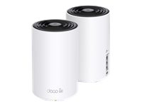 TP-LINK AXE5400 Whole Home Mesh Wi-Fi 6E System Tri-Band 574Mbps at 2.4GHz + 2402Mbps at 5GHz + 2402Mbps at 6GHz 4xInternal Antennas