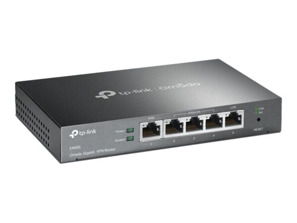 TP-LINK ER605 GLAN Multi WAN VPN router GE WAN Port + 3xGE WAN/LAN Ports + GE LAN Port Omada SDN
