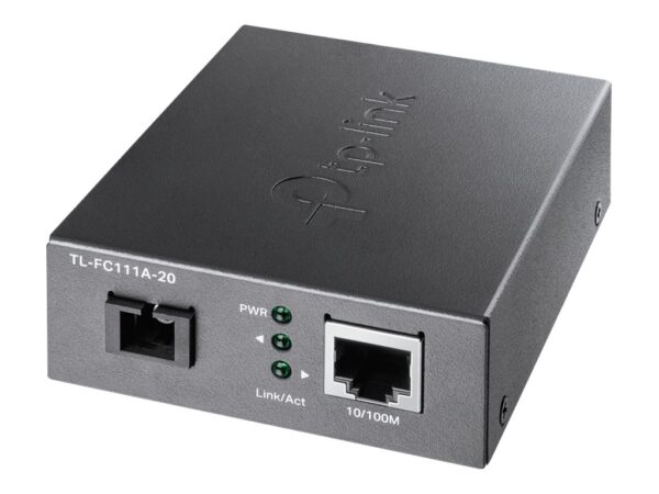 TP-LINK Omada 10/100 Mbps RJ45 to 100 Mbps Single-mode SC WDM Bi-Directional Fiber Converter