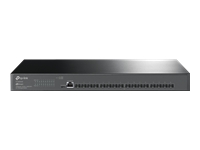 TP-LINK Omada 16-Port 10GE SFP+ L2+ Managed Switch 16x 10G SFP+ Slots RJ45/Micro-USB Console Port