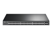 TP-LINK Omada 48-Port PoE+ Gigabit L2+ Managed Switch with 4 10GE SFP+ Slots