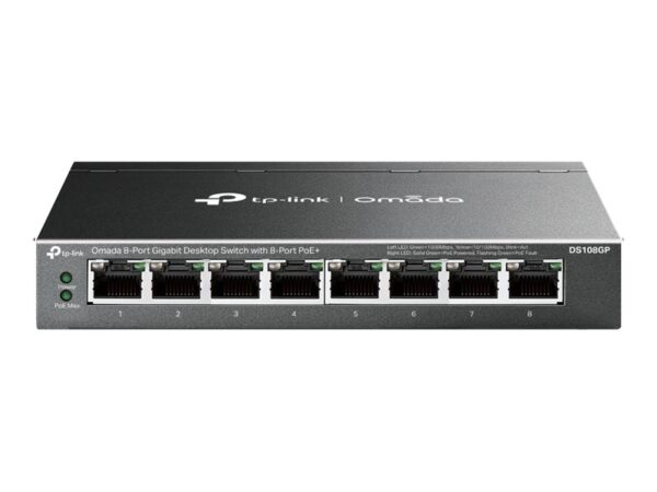 TP-LINK Omada 8-Port Gigabit Desktop Switch with 8-Port PoE+