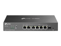 TP-LINK Omada Multi-Gigabit VPN Router 1x 2.5G RJ45 WAN Port 1x 2.5G RJ45 WAN/LAN Port 1x Gigabit SFP WAN/LAN Port 4x Gigabit RJ45