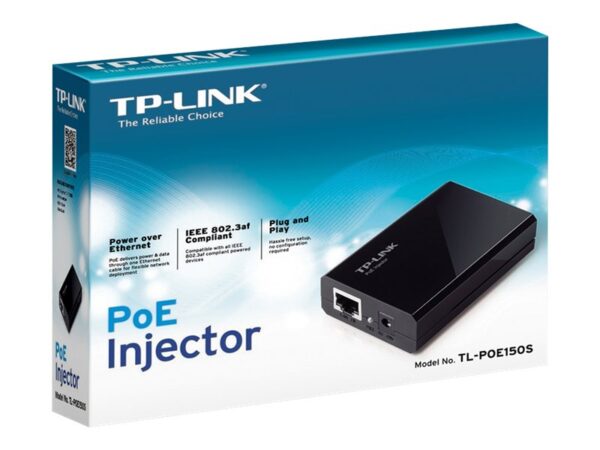 TP-LINK PoE Injector Adapter IEEE 802.3af Compliant