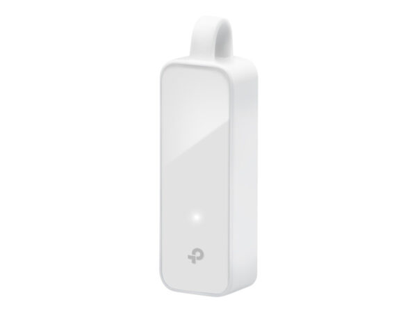 TP-LINK USB 3.0 to Gigabit Ethernet Adapter, 1 port USB 3.0 connector and 1 port Ethernet port