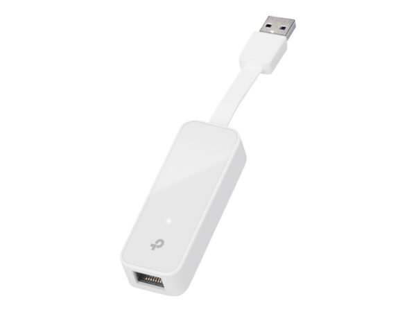 TP-LINK USB 3.0 to Gigabit Ethernet Adapter, 1 port USB 3.0 connector and 1 port Ethernet port