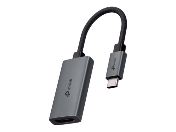 TP-LINK USB Type-C to HDMI Adapter 1x USB-C Connector 1x HDMI 4K 60Hz Port Plug and Play Fast Heat Dissipation