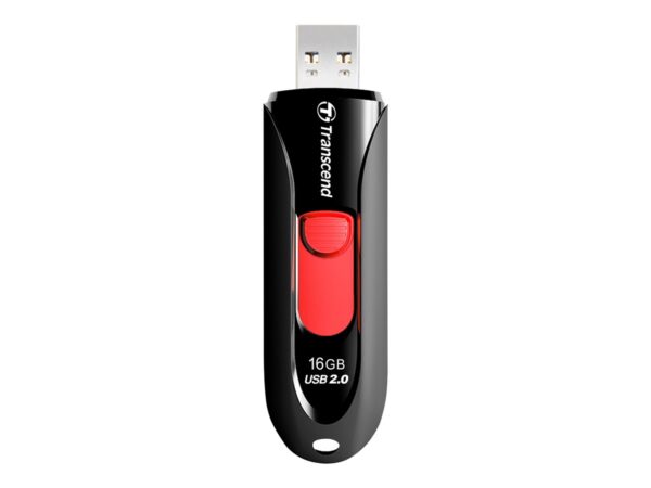 TRANSCEND 16Go Clé USB 2.0 – Noir