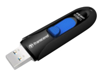 TRANSCEND 16Go Clé USB USB 3.1 Gen 1 Sans Capuchon – Noir