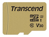 TRANSCEND 16Go UHS-I U1 microSD avec adaptateur SD pour drone / caméra