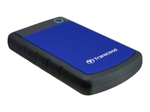 TRANSCEND 1To Disque dur externe 2.5p – Anti-choc Bleu