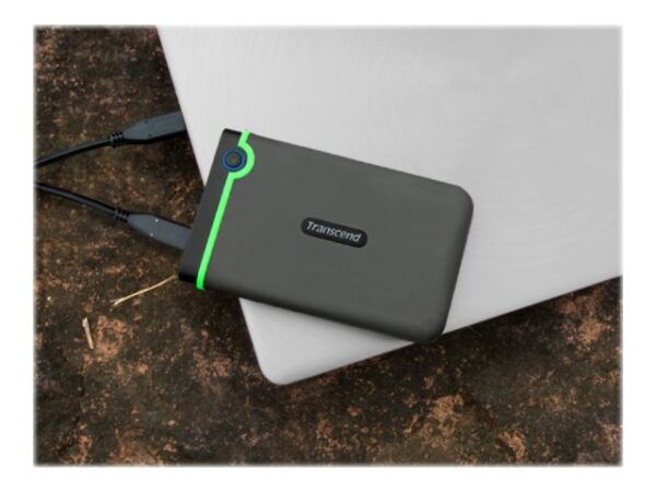 TRANSCEND 2To 2.5p Disque dur Externe StoreJet M3 slim Type C