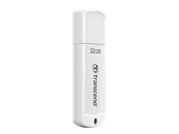 TRANSCEND 32Go Clé USB 2.0 – Blanc