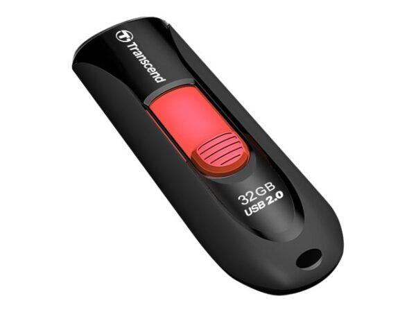 TRANSCEND 32Go Clé USB 2.0 – Noir