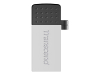 TRANSCEND 32Go Clé USB 2.0 OTG – Argentée