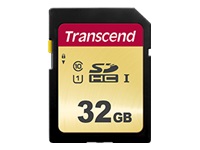 TRANSCEND 32Go UHS-I U1 Carte SD puce MLC pour appareil photo Reflex