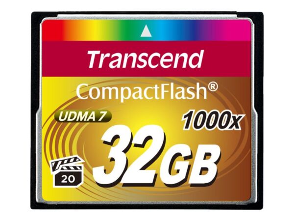 TRANSCEND 32Go Ultimate Carte mémoire flash Pour les professionnelles/ Caméras à objectif interchangeable