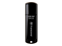 TRANSCEND 64Go Clé USB USB3.1 Gen1 – Classique – Noir