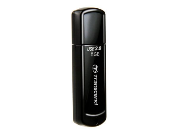 TRANSCEND 8Go Clé USB 2.0 – Noir