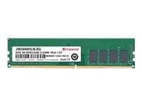 TRANSCEND 8Go JM DDR4 2666 U-DIMM 1Rx8 1Gx8 CL19 1.2V