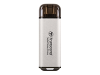 TRANSCEND ESD300S 512Go External SSD USB 10Gbps Type C Silver