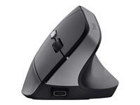 TRUST BAYO II Ergonomic Wireless Mouse Black