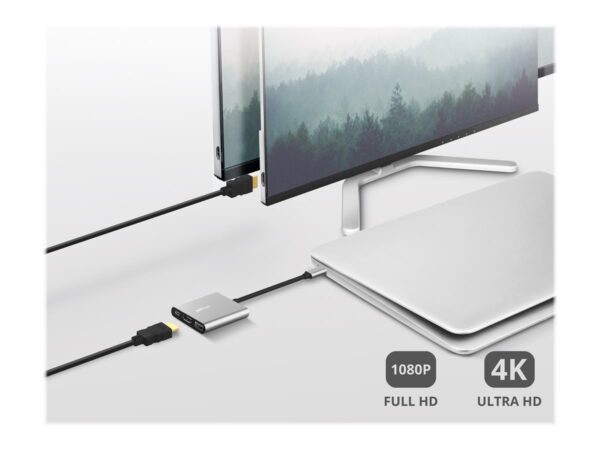 TRUST DALYX 3in1 USB-C Adapter
