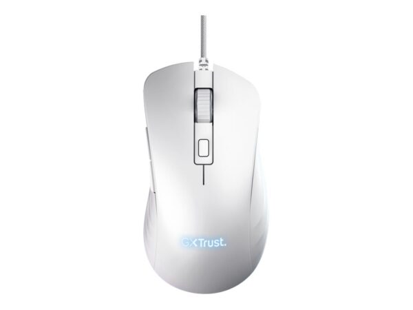 TRUST Gaming GXT924W YBAR+ Mouse White