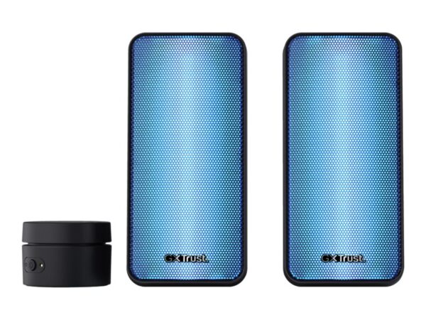 TRUST Gaming Wezz 2.0 RGB LED Speaker System Black