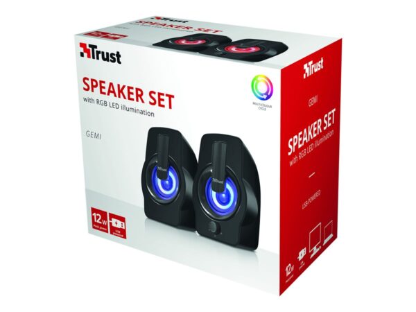 TRUST GEMI 2.0 Speaker rgb Black