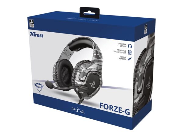 TRUST GXT 488 FORZE-G PS4 Headset Grey
