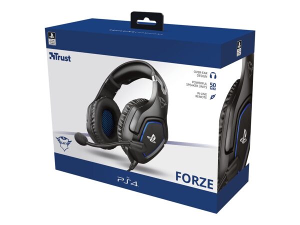 TRUST GXT 488 FORZE PS4 Headset Black