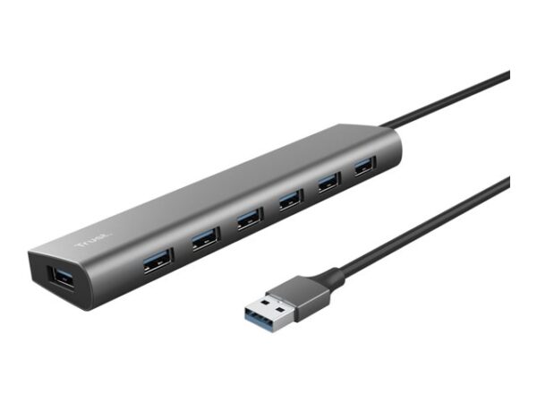 TRUST Halyx 7port USB 3.2 Gen 1 Hub Aluminum
