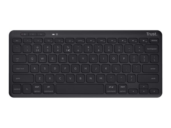 TRUST Lyra Compact Wireless Keyboard Black AZERTY (FR)