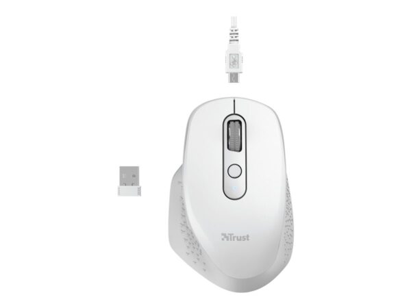 TRUST OZAA Wireless Mouse White
