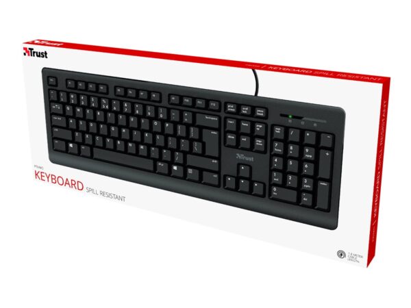 TRUST Primo Keyboard Black AZERTY (FR)