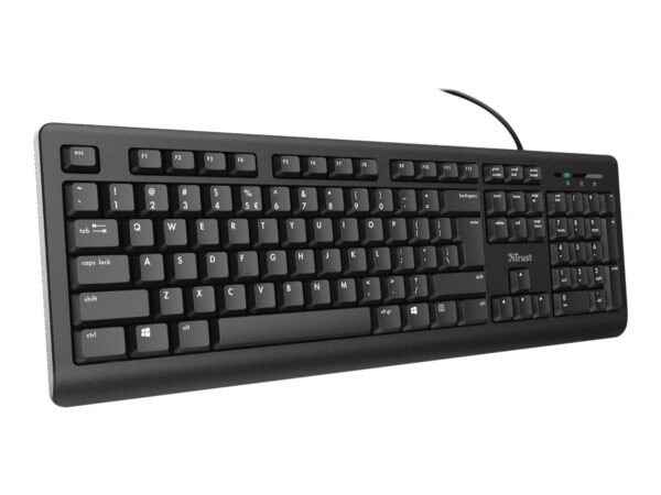 TRUST Primo Keyboard Black AZERTY (FR)