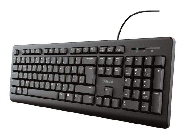 TRUST Primo Keyboard Black AZERTY (FR)